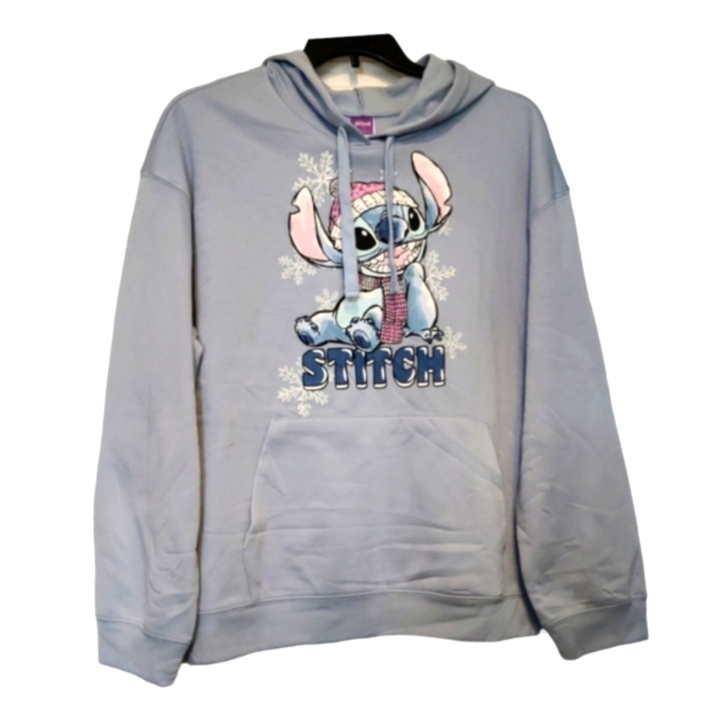 Stitch Sweatshirt Soft Blue  XXXL (21) Juniors Youth